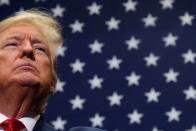 FILE PHOTO: U.S. President Donald Trump holds a campaign rally in Charlotte, North Carolina