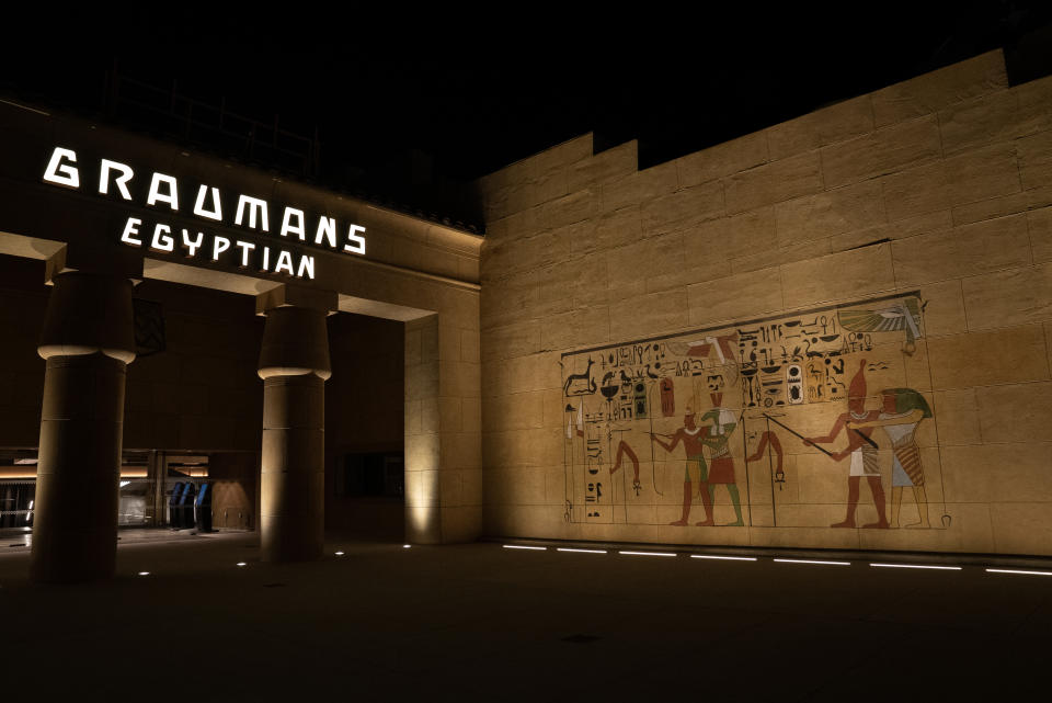 Entrance to Grauman’s Egyptian