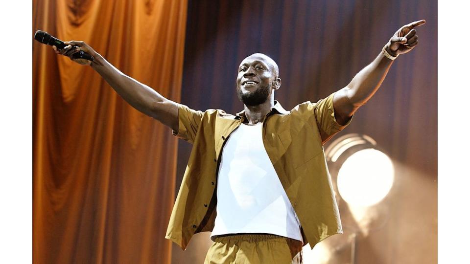 Stormzy performs at All Points East Festival 2023 during his 'This Is What We Mean Day' at Victoria Park