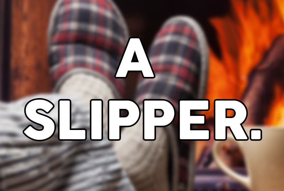 A slipper