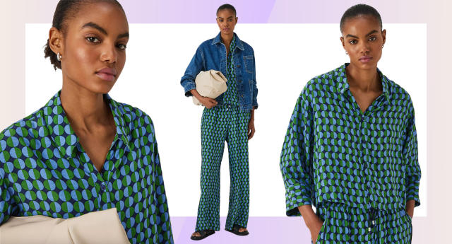 We just know this John Lewis geometric two-piece is going to sell