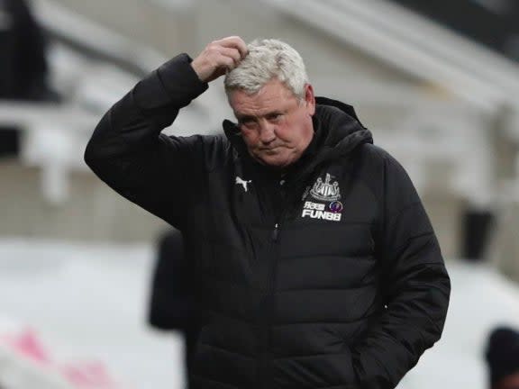 Newcastle manager Steve Bruce (AP)