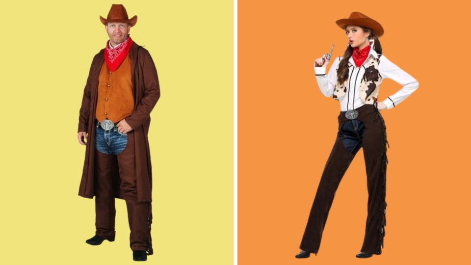 best couples costumes: Halloween Costumes Cowboy and Cowgirl