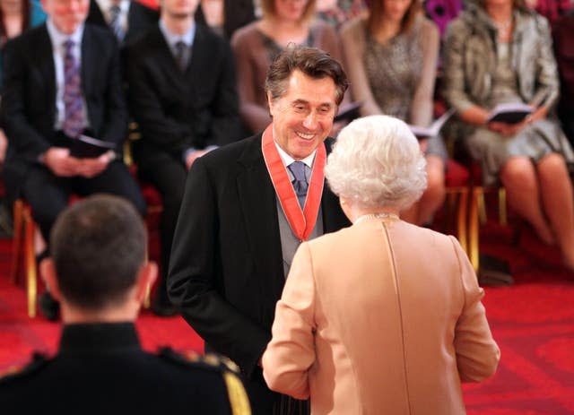 Investiture ceremony at Buckingham Palace