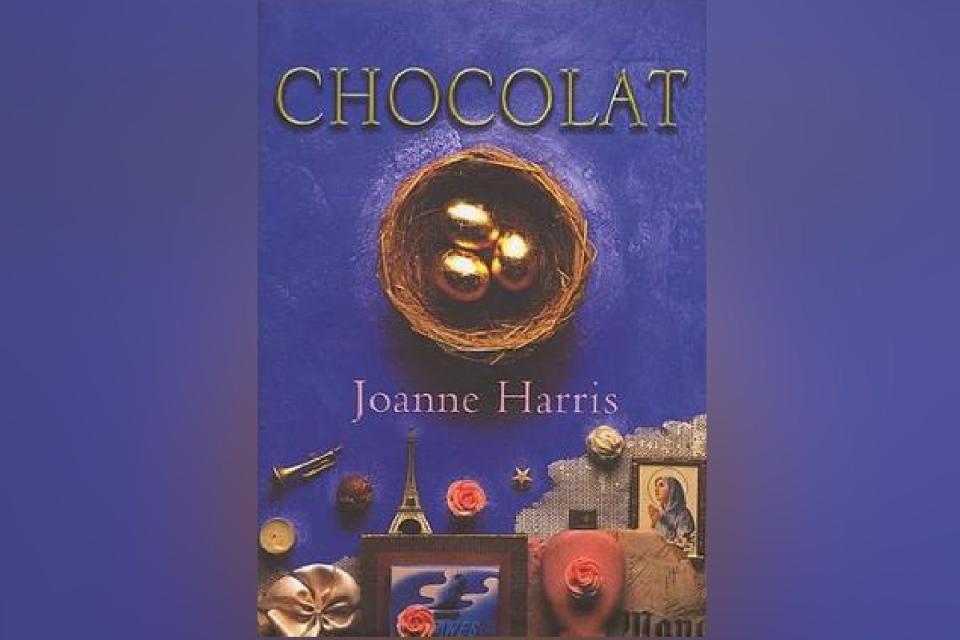 Libro de Joanne Harris  en que se basó la película Chocolat. Foto: Doubleday