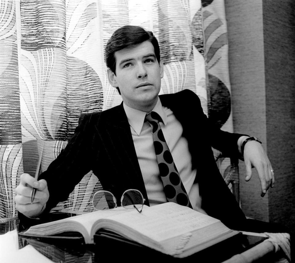 Young Pierce Brosnan