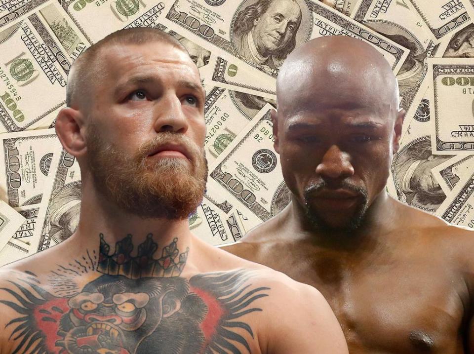 The fight is expected to become the most lucrative boxing match of all time (Independent)