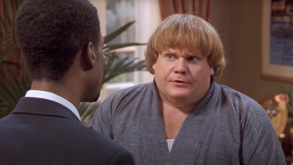 Chris Farley in Beverly Hills Ninja