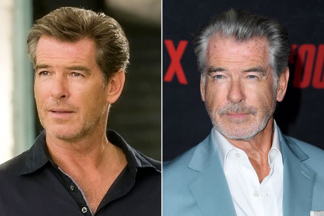 <p>Universal/Everett, Steve Granitz/FilmMagic</p> Pierce Brosnan