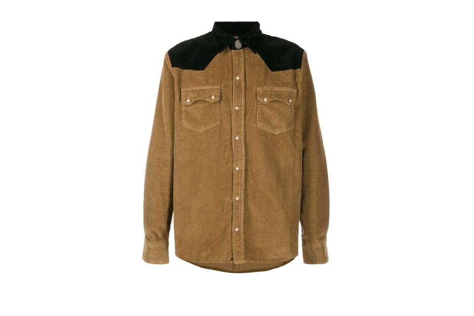 Family First western-style corduroy shirt