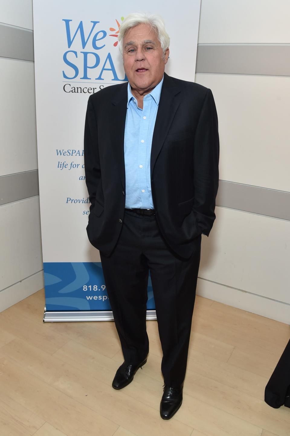 Jay Leno attends "May Contain Nuts! A Night Of Comedy" Benefiting WeSPARK Cancer Support Center at Skirball Cultural Center on October 25, 2022 in Los Angeles, California.