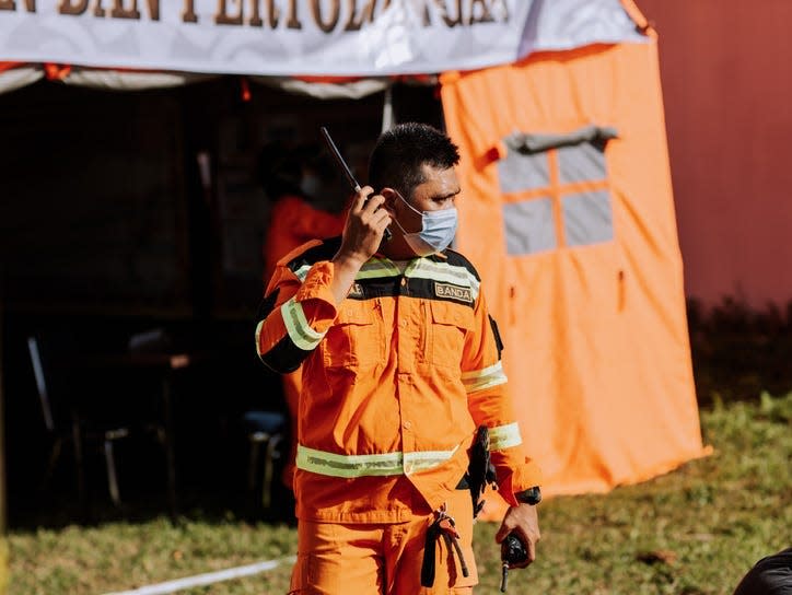 Search and rescue team member