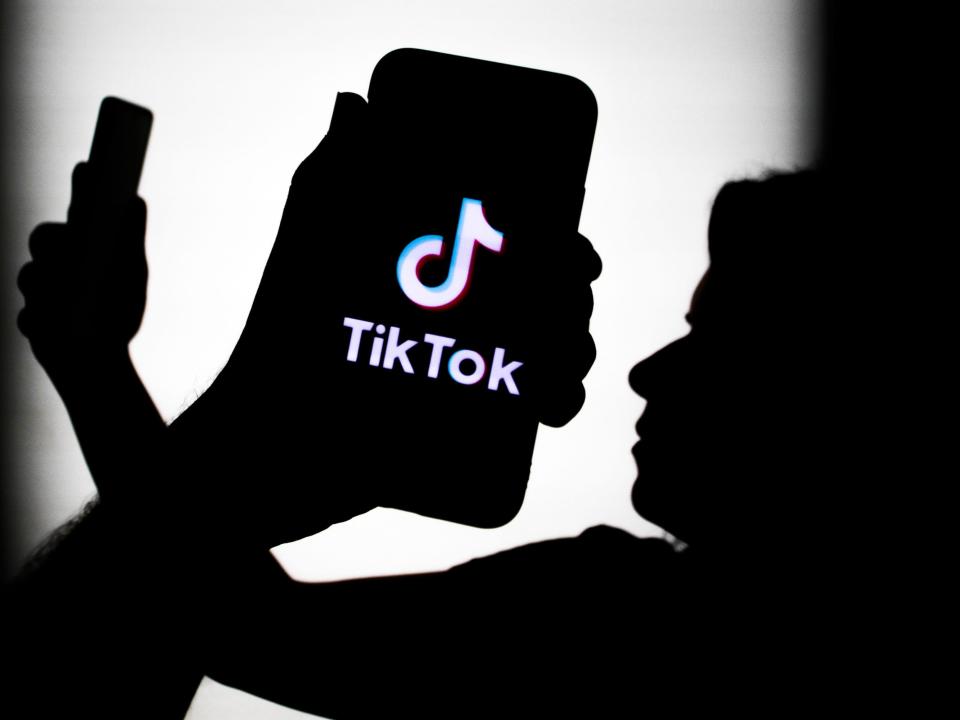 tiktok on phone