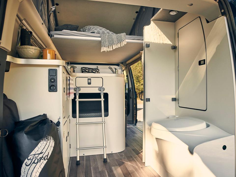 long wheelbase ford transit custom Nugget camper