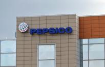 A view shows a plant of PepsiCo company in Azov