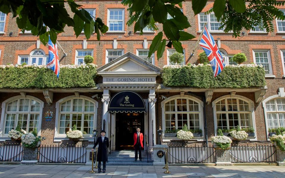 The Goring London hotels funeral - David Cotsworth