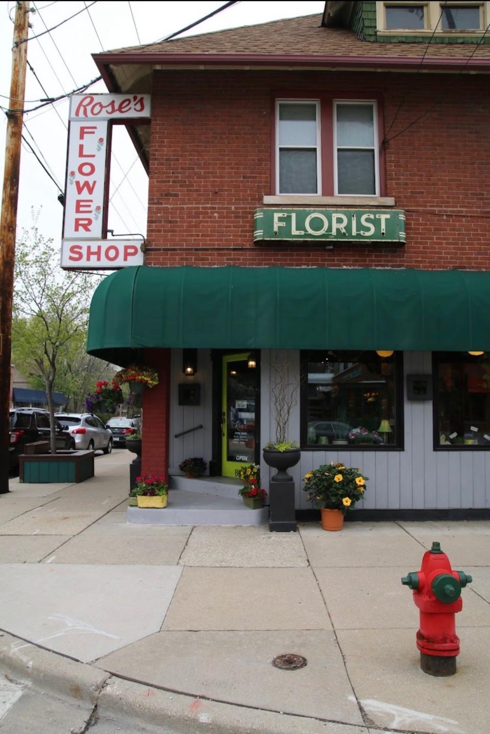 Rose's Flower Shop has been at North 68th and West Wells streets since 1949.