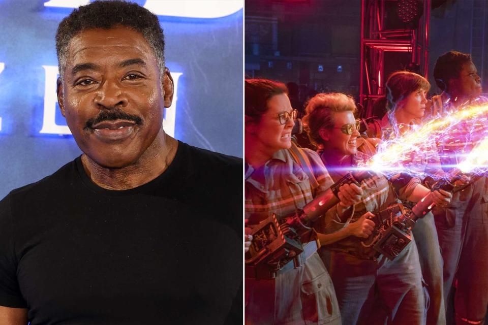 <p>Tim P. Whitby/Getty; Moviestore/Shutterstock </p> Ernie Hudson; "Ghostbusters" (2016)