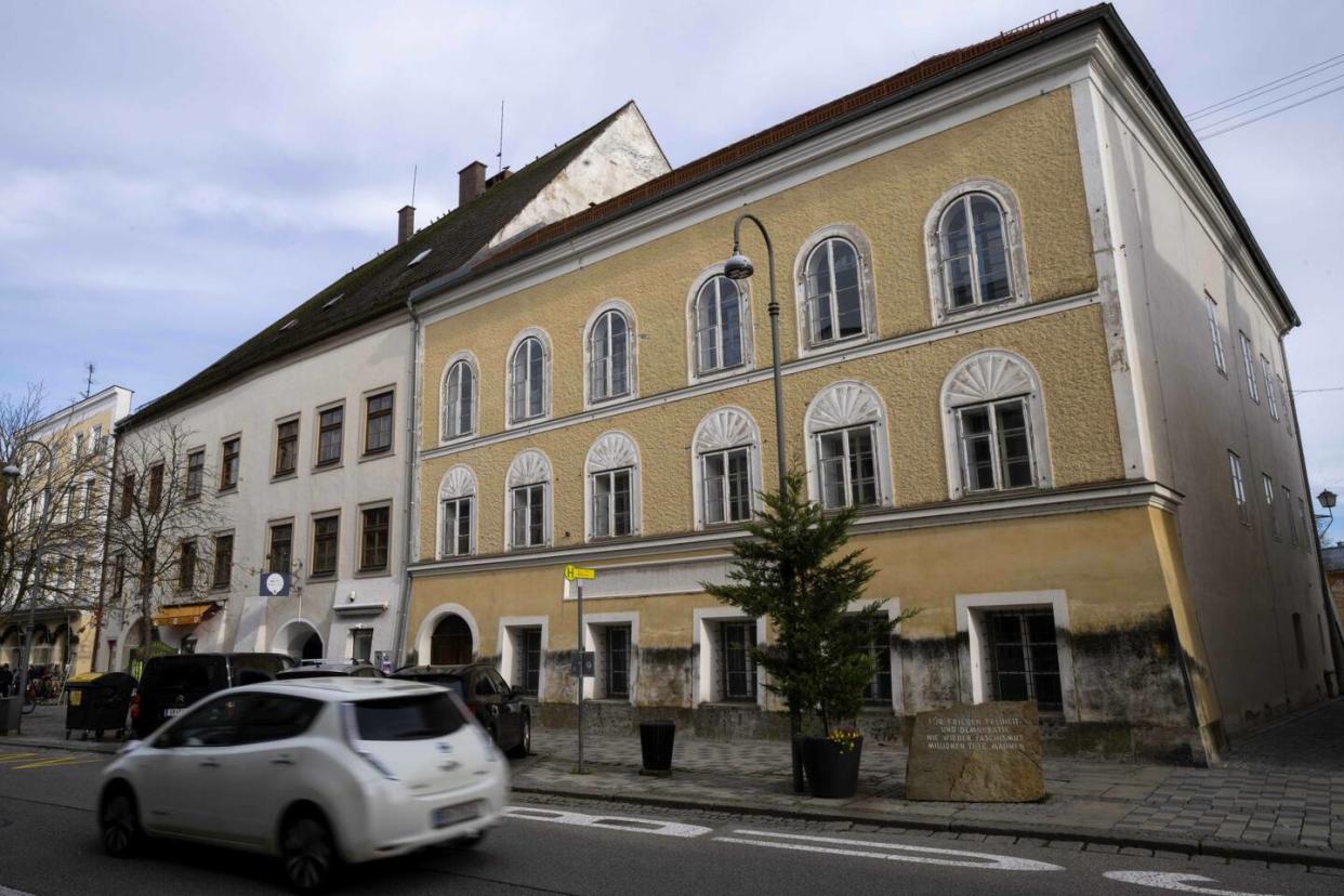 La maison natale d'Adolf Hitler est située dans le nord-ouest de l'Autriche.  - Credit:Matthias Schrader/AP/SIPA / SIPA / Matthias Schrader/AP/SIPA