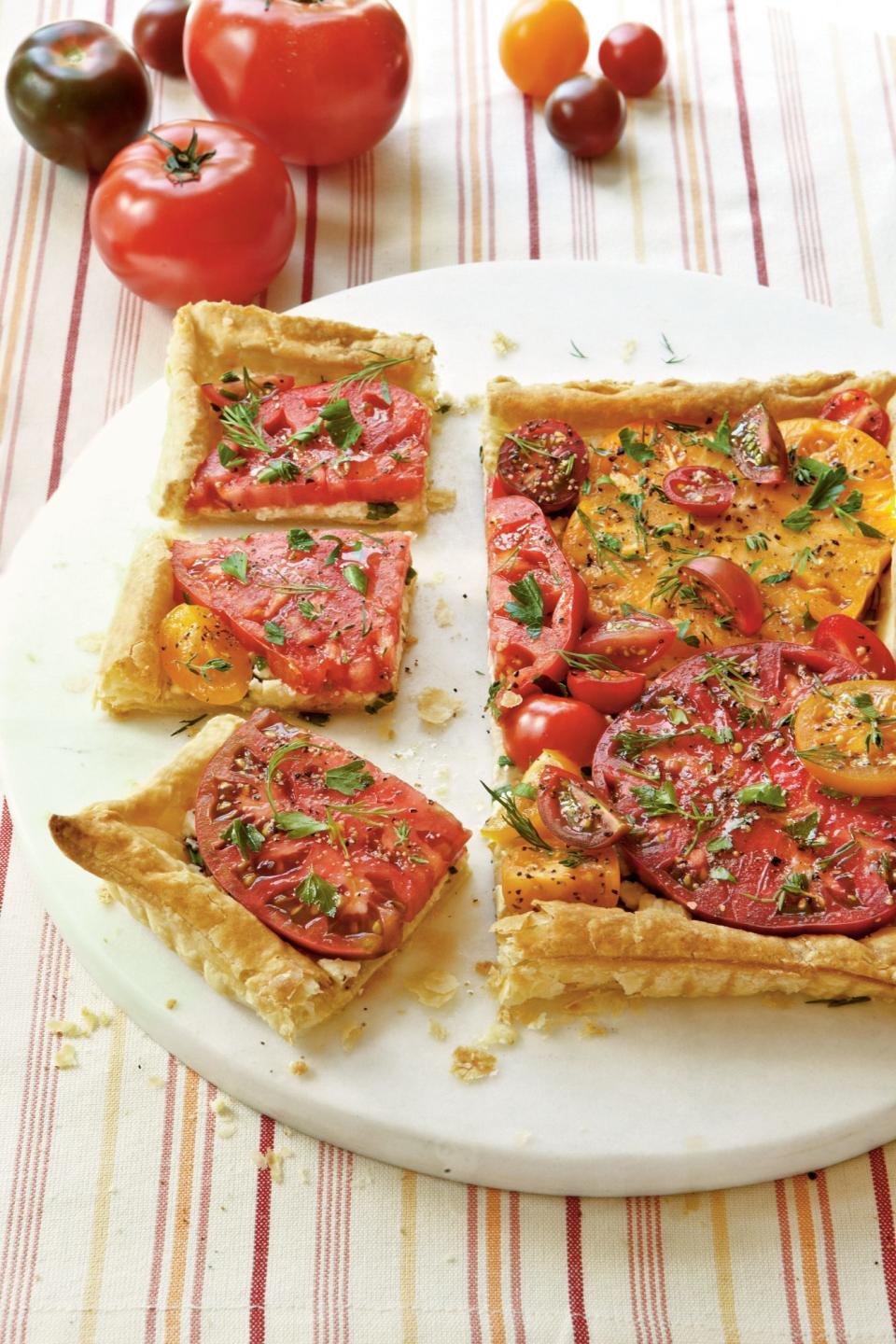 Herbed Tomato Tart