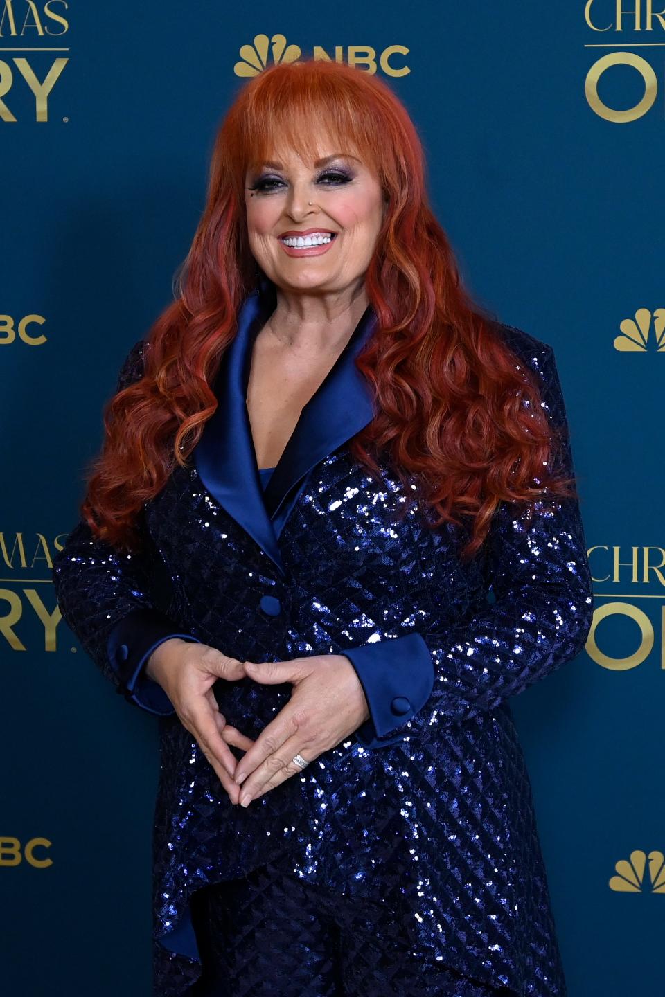 Wynonna Judd attends attends the country music special, “Christmas at the Opry,” at the Grand Ole Opry House on Tuesday, Oct. 3, 2023, in Nashville. Grammy Award winner Wynonna Judd hosted the pre-taped two-hour event, which airs on NBC Dec. 7.