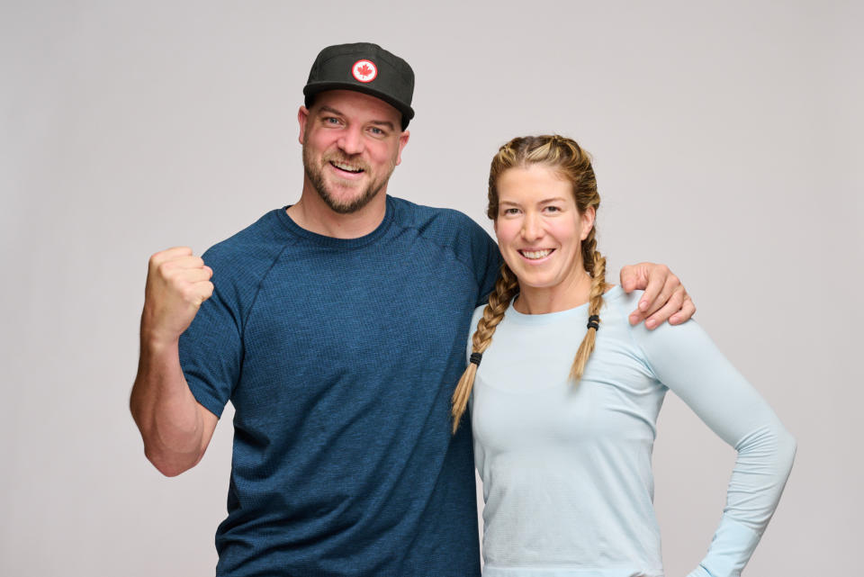 Tyler Turner and Kayleen VanderRee on The Amazing Race Canada Season 9 on CTV