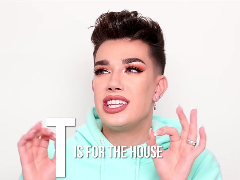 james charles the house