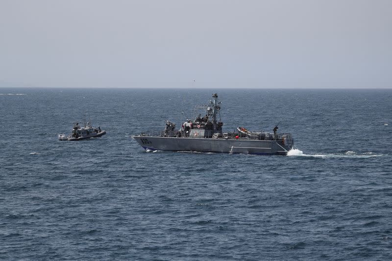 FILE PHOTO: Lebanon, Israel resume U.S. mediated maritime talks