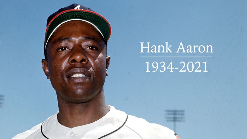 ▲美國職棒傳奇球星，全壘打王Hank Aaron（漢克阿倫）（圖／大聯盟官網）