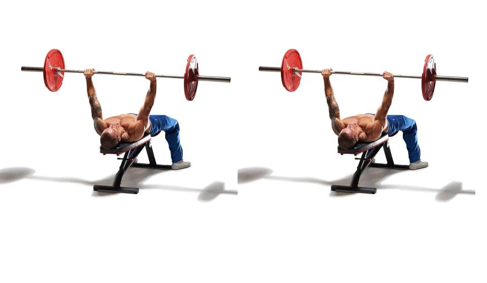 barbell bench press