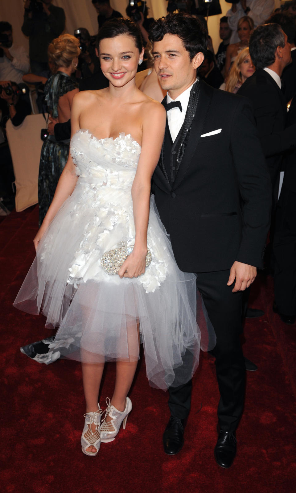 <p>En couple avec Orlando Bloom, ils font fureur dans leurs looks de mariés au Met Gala 2011.</p><br>