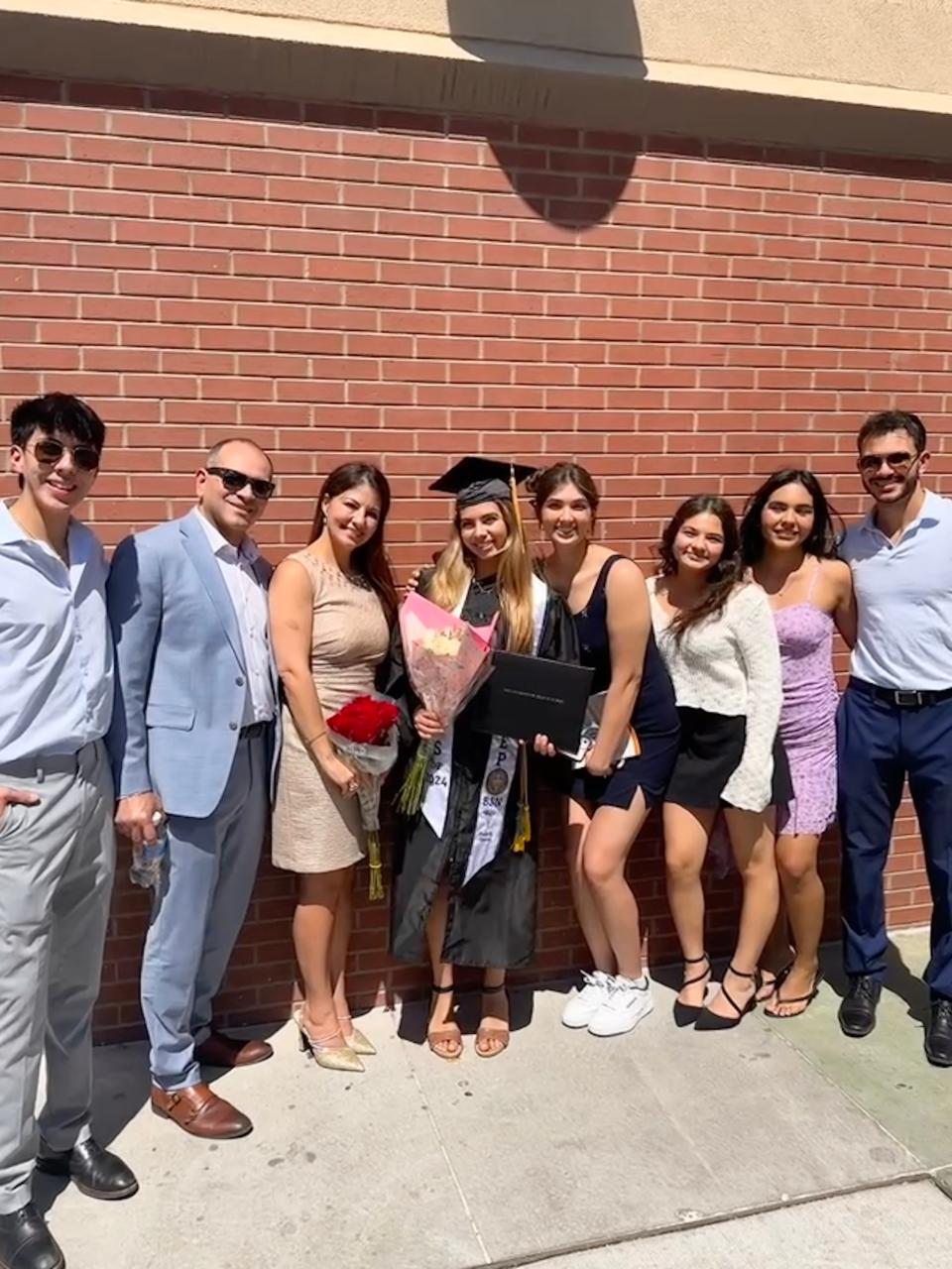 Paris Chacon, 18, walked across the stage at the Don Haskins Center and received her Bachelor of Science in Nursing degree from UTEP Sunday, May 12.