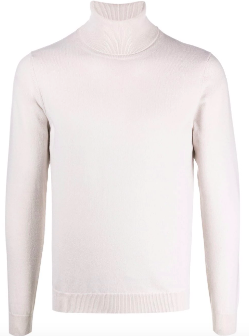 Men's cashmere sweater, Malo Roll Neck Cashmere Jumper