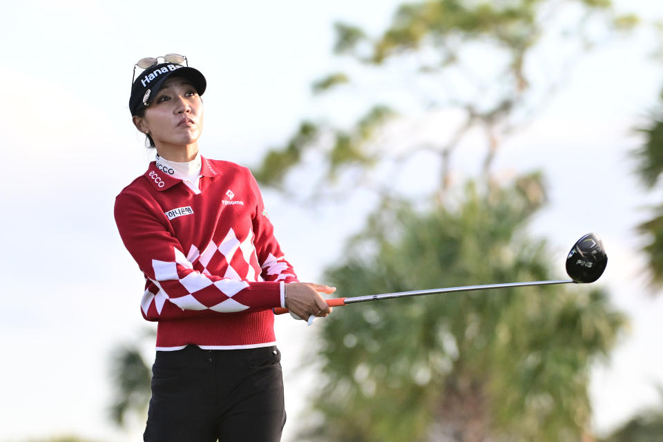 高爾夫好手高寶璟（Lydia Ko）1月份在奧蘭多開季勇奪「冠中冠」的Hilton Grand Vacations Tournament of Champions。（Photo by Julio Aguilar/Getty Images）