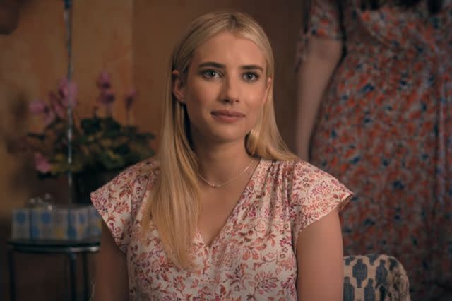 <p>Sony</p> Emma Roberts in 'Madame Web'