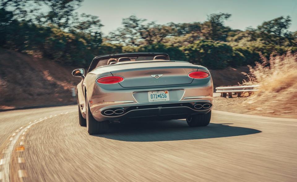 <p>2020 Bentley Continental GT V8 convertible</p>