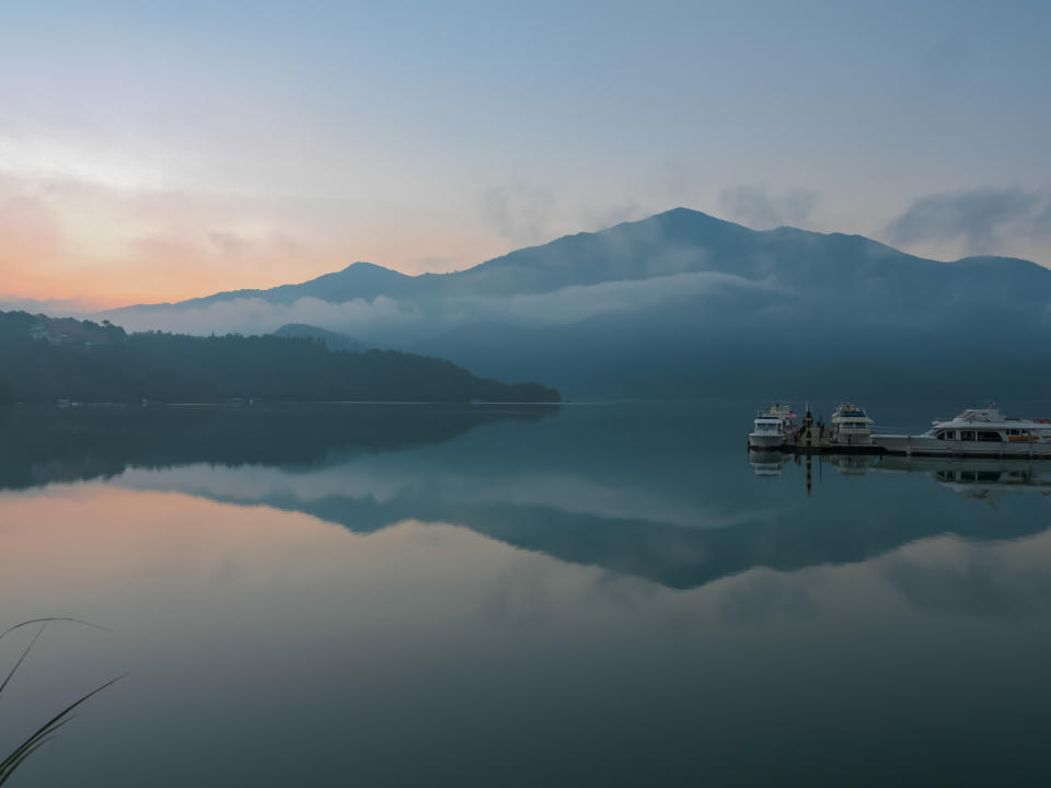 Sun moon lake sunrise, Taiwan