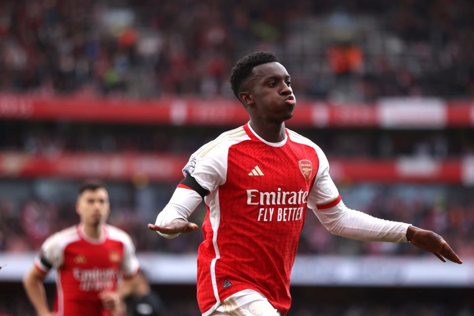 Crystal Palace consider Arsenal move for Eddie Nketiah – Striker's proposed move to Nottingham Forest 'cancelled'