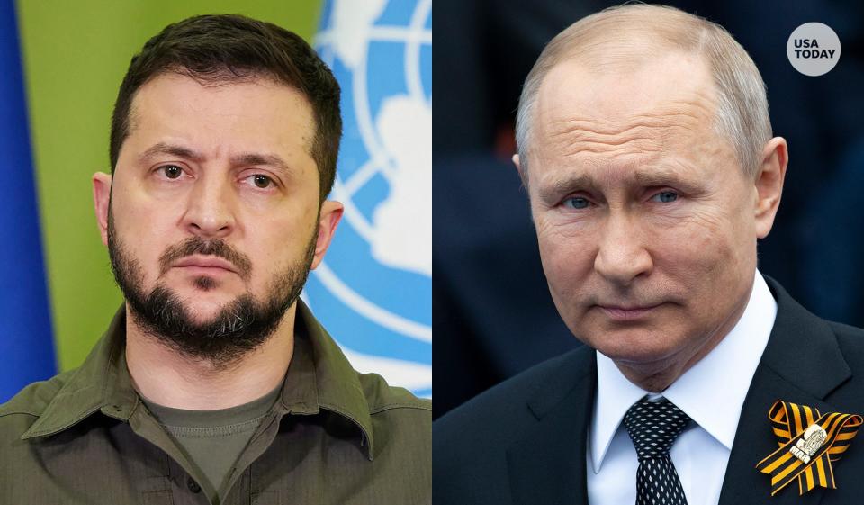 Zelenskyy, Putin mark 'Victory Day'