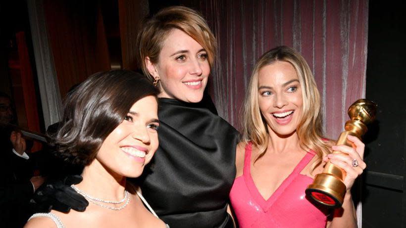 America Ferrera, Greta Gerwig y Margot Robbie