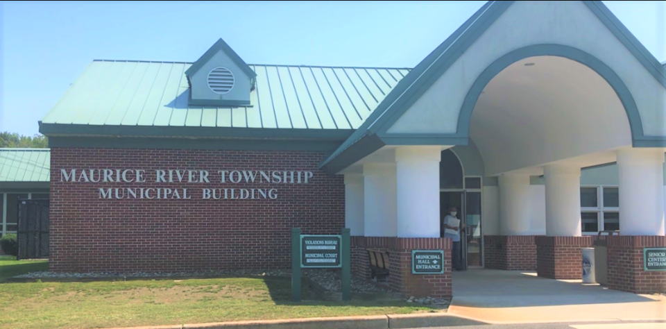 Maurice River Township Municipal Building. August 2021.