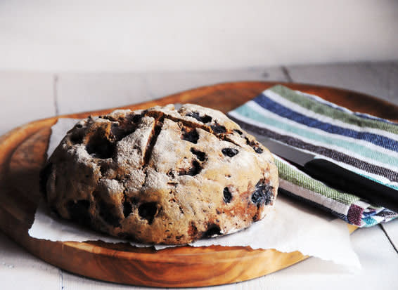 <strong>Get the <a href="http://food52.com/recipes/20387-blueberry-oat-buckwheat-loaf" target="_blank">Blueberry, Oat & Buckwheat Loaf recipe</a> from whatever's left  via Food52</strong>