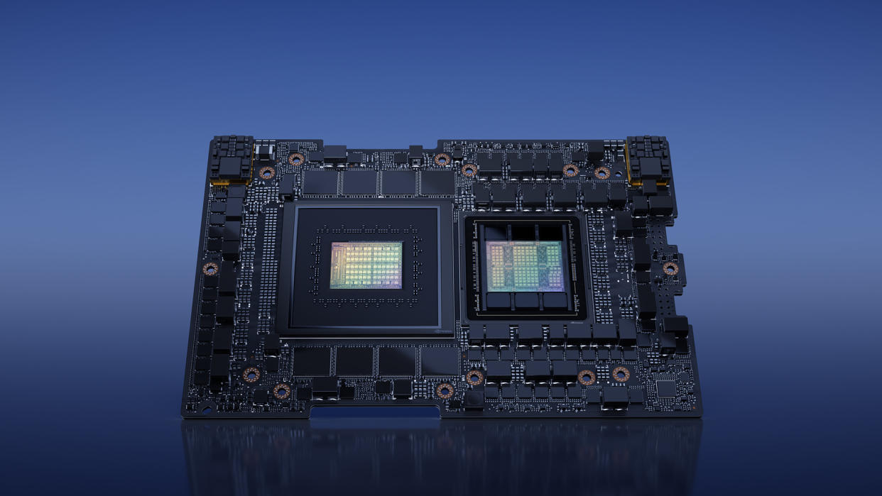 Nvidia's Grace Hopper platform pairs the company's CPU and GPU technology into one system. (Image: Nvidia)