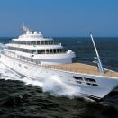 <p>This stunner belongs to billionaire and entertainment mogul David Geffen and has likely<a href="https://www.instagram.com/davidgeffen/" rel="nofollow noopener" target="_blank" data-ylk="slk:hosted a favorite celebrity (or 10) of yours" class="link "> hosted a favorite celebrity (or 10) of yours </a>over the past few years—even the Obamas. Complete with a gym, sauna, pool, and underwater lights, what more could you ask for in a party venue? This Lurssen yacht holds 18 guests overnight and up to 45 crew. </p>