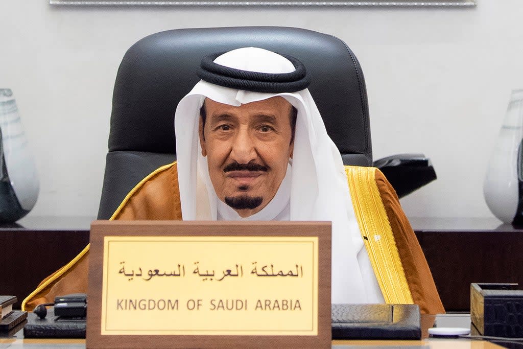 Saudi King (Saudi Royal Palace)