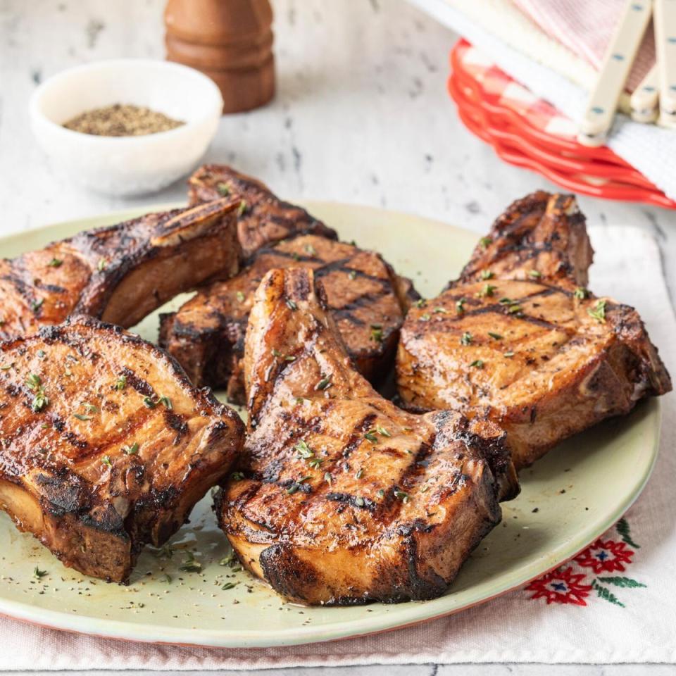 memorial day recipes grilled pork chops