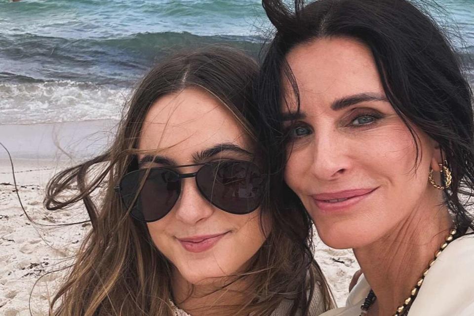 <p>Courteney Cox/Instagram</p> Courtney Cox and daughter Coco