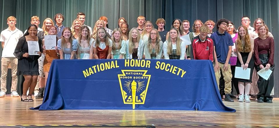 Port Clinton High School recently inducted its new members into National Honor Society on Oct. 1.