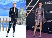 Según Us Weekly la postura de Kristen Stewart denota que la estrella no está demasiado cómoda. "Parece que se está escondiendo y quiere huir. Odia toda esa atención. Su pie derecho mira hacia fuera y se inclina hacia atrás, como si quisiera escapar",subrayó la mencionada publicación. (Foto: Pascal Le Segretain / Axelle / Bauer-Griffin / Getty Images)