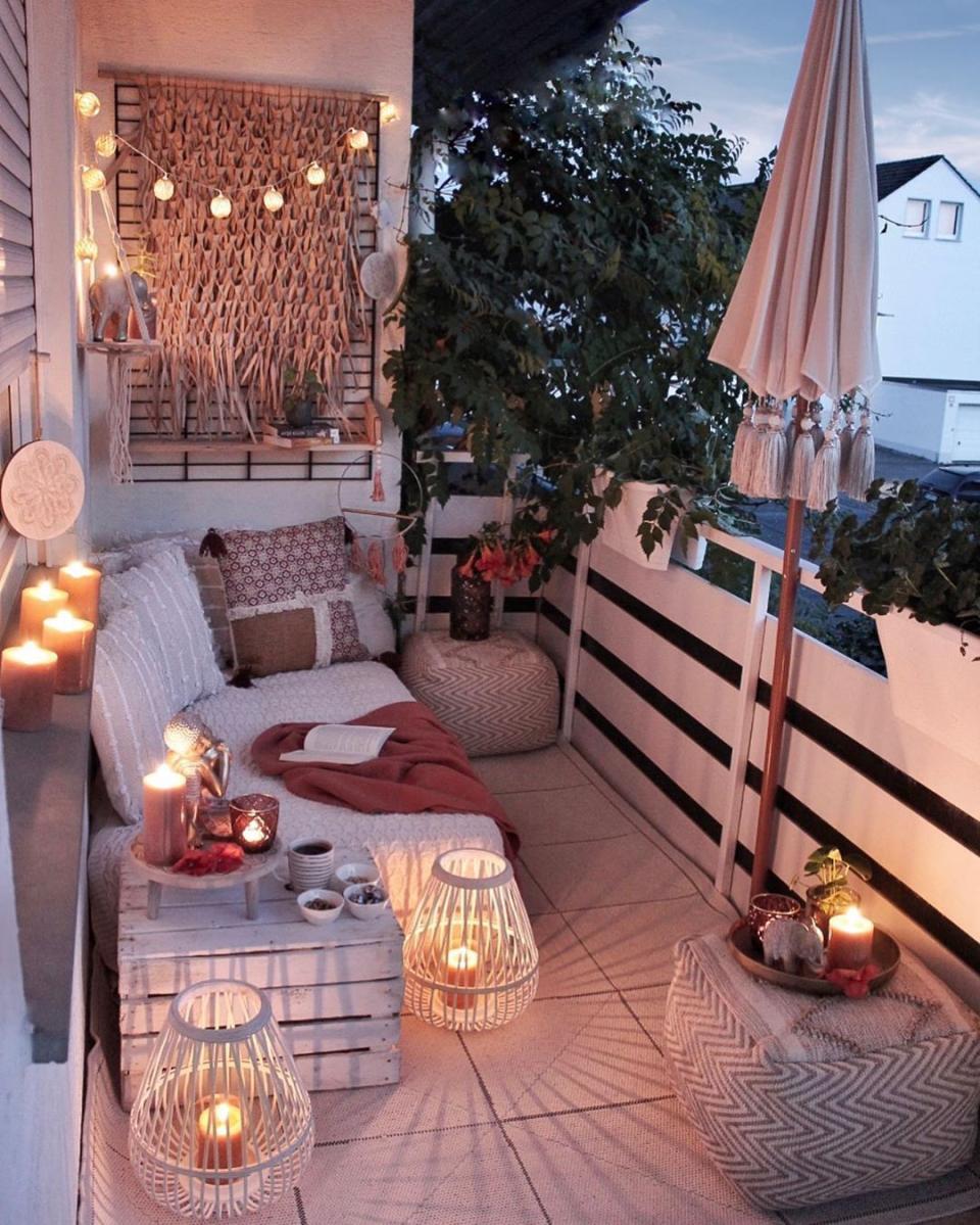 Bohemian Summer Balcony